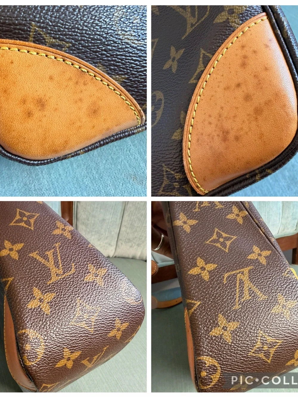 Louis Vuitton Vintage Boulogne Brown Monogram Canvas Shoulder Bag - Classic LV